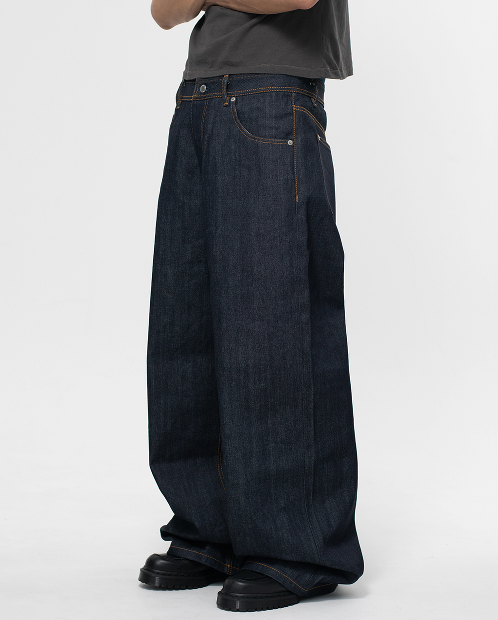 OKAYAMA RAW SELVEDGE BAGGY JEANS