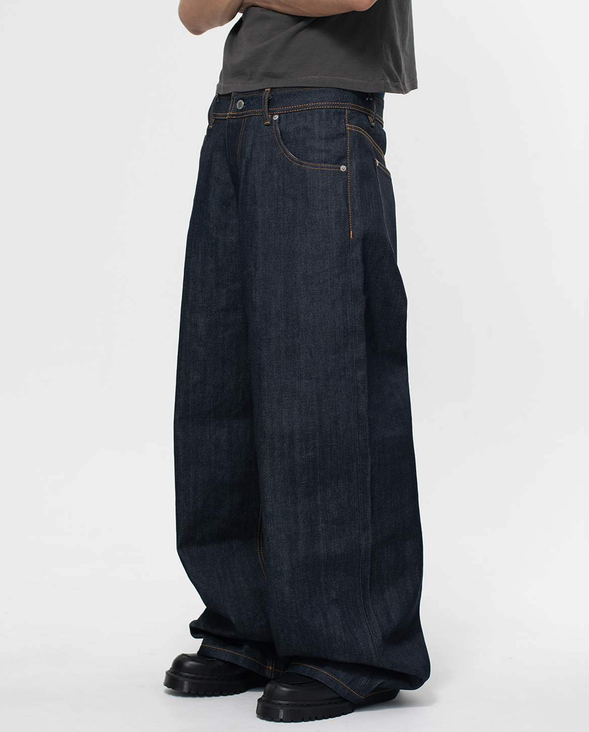 OKAYAMA RAW SELVEDGE BAGGY JEANS