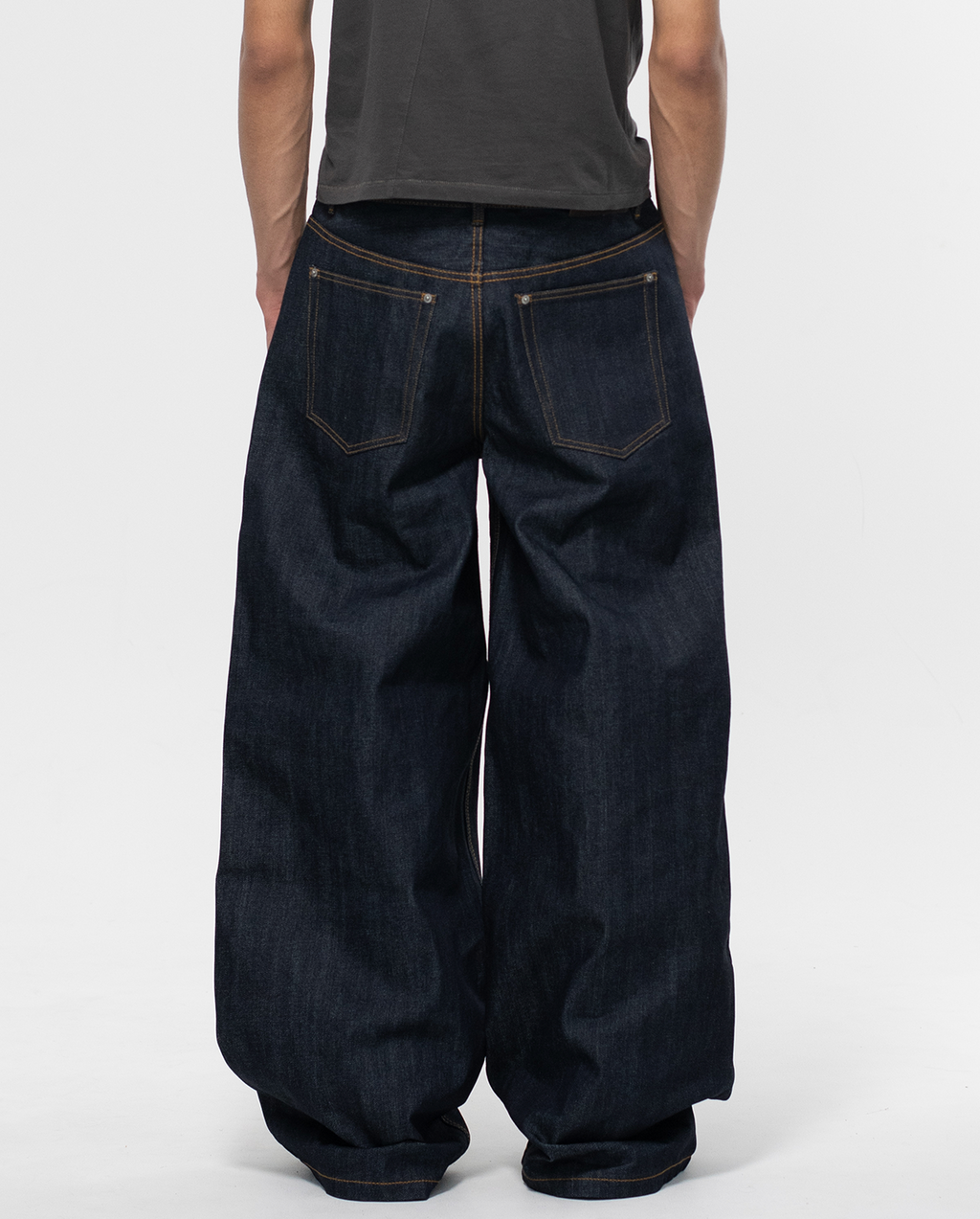 OKAYAMA RAW SELVEDGE BAGGY JEANS