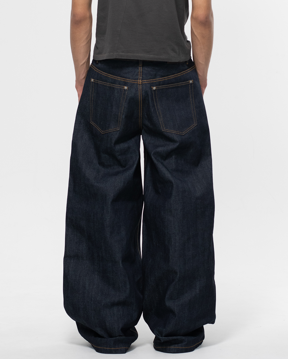 OKAYAMA RAW SELVEDGE BAGGY JEANS