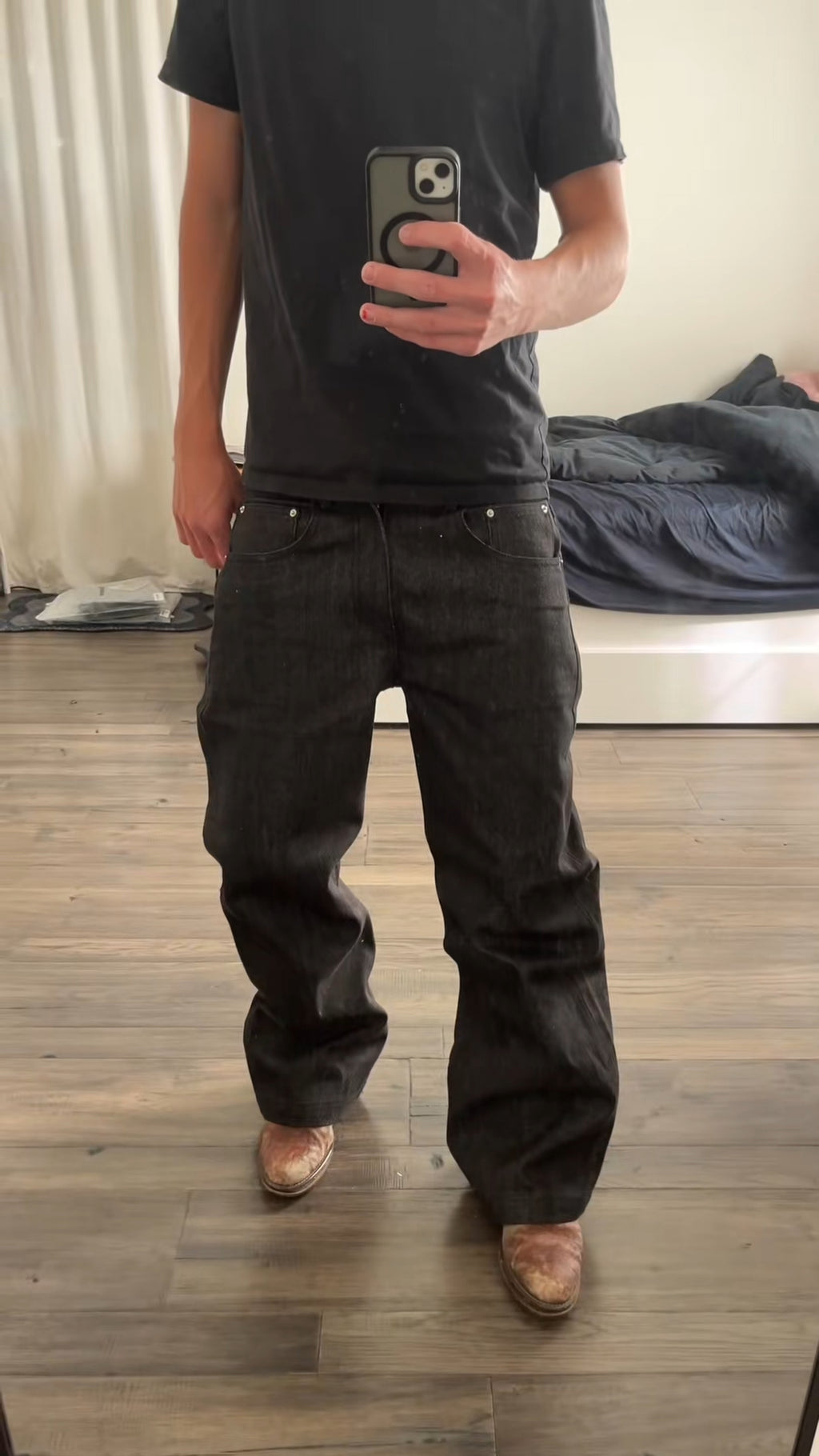 Selvedge Denim Bootcut Jeans