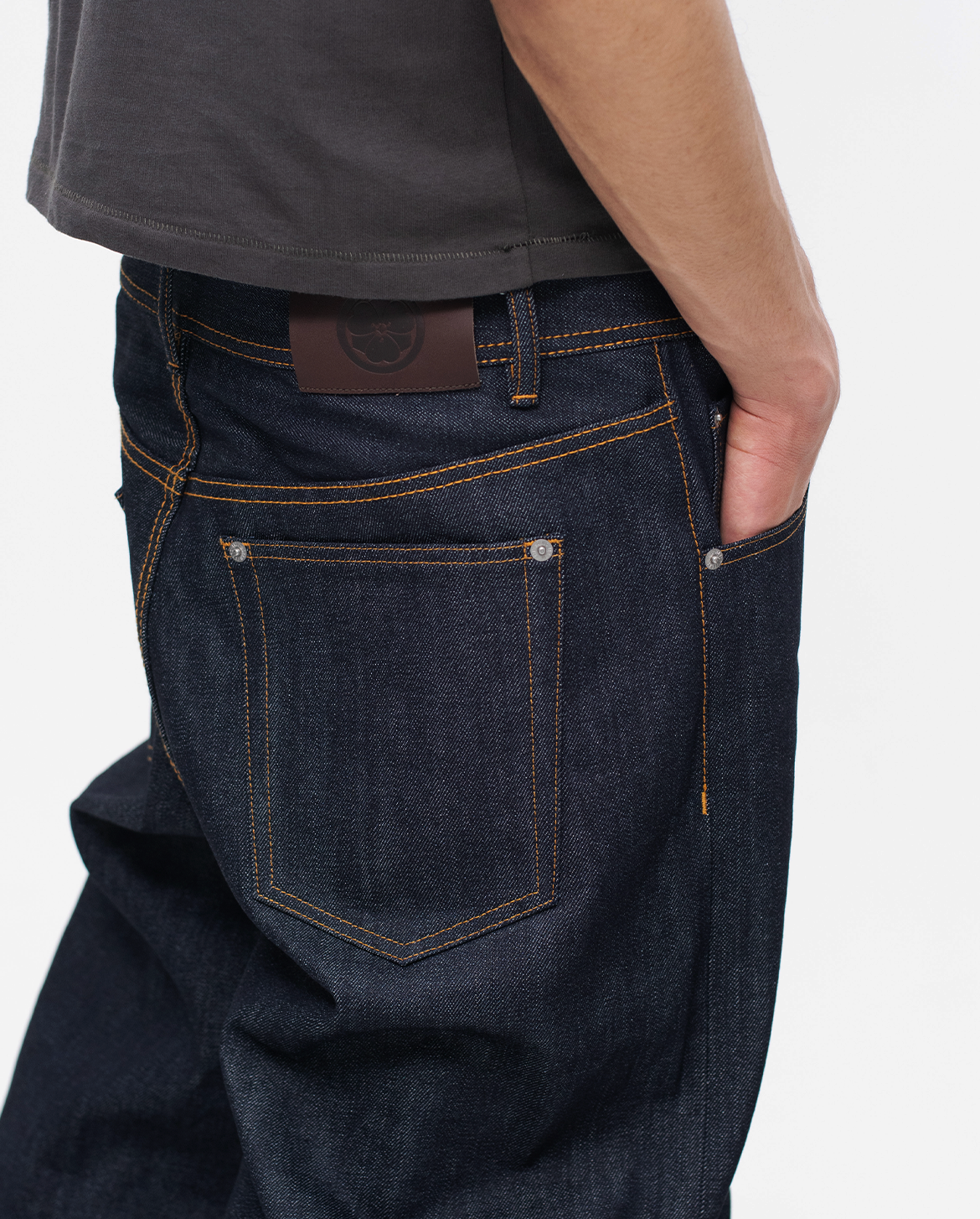 OKAYAMA RAW SELVEDGE BAGGY JEANS