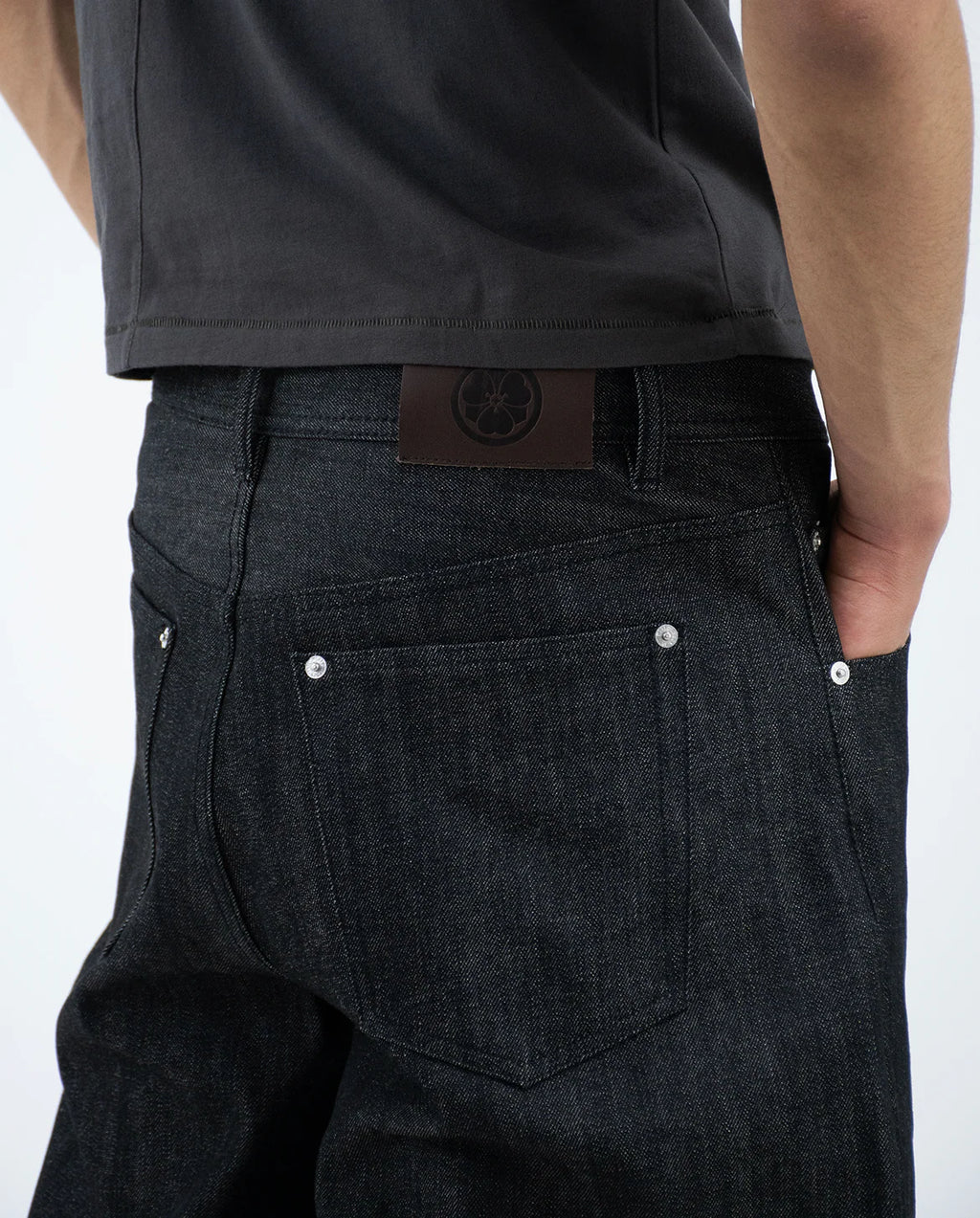 OKAYAMA RAW SELVEDGE BAGGY JEANS